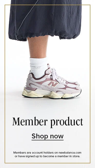 Person wearing 9060 shoes.